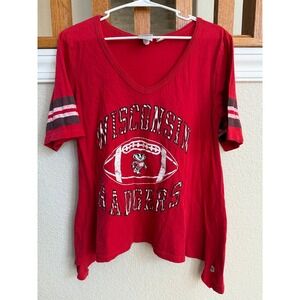 Wisconsin Badgers Woman's Shirt Size‎ Large